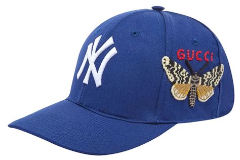 gucci ny yankees butterfly cap.